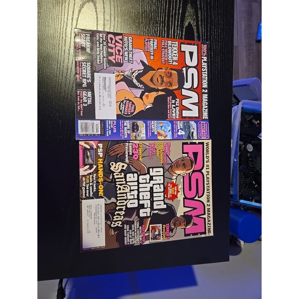 Lot Of PSM MAGAZINES, GRAND THEFT AUTO